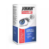 Уник Омега-3 с лютеином и зеаксантином капсулы, №60