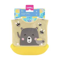 Lubby Фартук нагрудный с отстегивающимся карманом (6+мес)