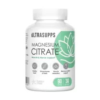 Ultrasupps Магния цитрат капсулы, №90