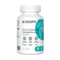 Ultrasupps Глюкозамин Хондроитин МСМ Флекс формула таблетки, №90
