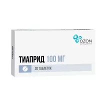 Тиаприд таблетки 100мг, №20 ОЗОН