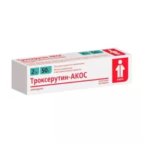 Троксерутин АКОС гель д/наружн. прим. 2%, 50г