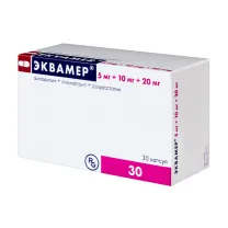Эквамер капсулы 5мг+10мг+20мг, №30