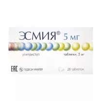 Эсмия таблетки 5мг, №28