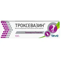Троксевазин гель д/наружн. прим. 2%, 100г