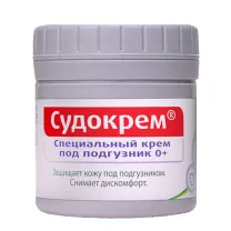 Судокрем крем под подгузник (0+), 125г