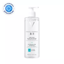 Vichy Purete Thermale мицеллярная вода 3в1 для чувствительной кожи для лица и вокруг глаз, 400мл