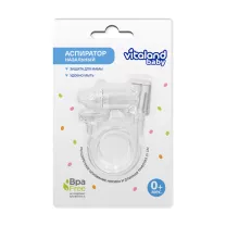 Vitaland baby аспиратор назальный силиконовый (0+мес.)