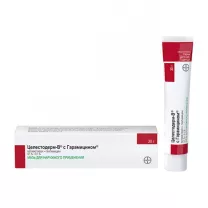 Целестодерм-В с Гарамицином мазь д/наружн. прим., 30г, Фамар