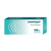 Нооредит таблетки 100мг, №30