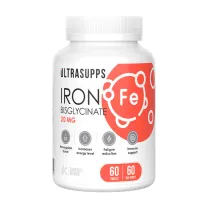 Ultrasupps Железо таблетки 20мг, №60