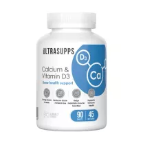 Ultrasupps Кальций и вит.D3 таблетки, №90