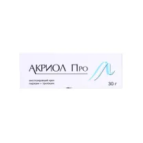 Акриол Про крем д/местн. и наружн. прим., 30г