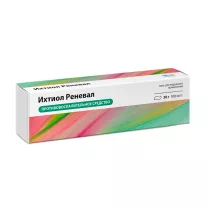 Ихтиол Реневал мазь д/наружн. прим. 100мг/г, 30г