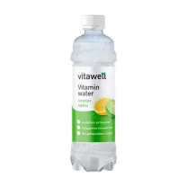 Vitawell Vitaminwater напиток с витаминами слабогазированный со вкусом лайма и лимона, 0,5л
