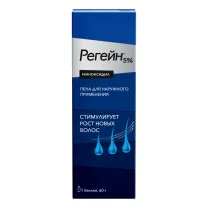 Регейн пена д/наружн. прим. 5%, 60г №1, АСМ Аэрозоль-Сервис