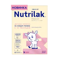 Nutrilak Premium 3 сухая молочная смесь на козьем молоке (12+мес), 600г