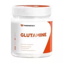 Pureprotein Глутамин со вкусом апельсин, 200г