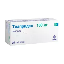 Тиапридал таблетки 100мг, №20 Делфарм