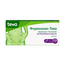 Флуконазол Тева капсулы 150мг, №1