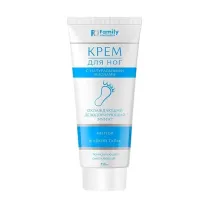 Family Cosmetics крем для ног жидкий тальк+ментол, 110мл
