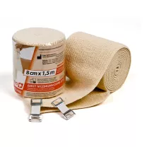 Lauma Medical бинт нестерильный эластичный, (1,5м х 8см)