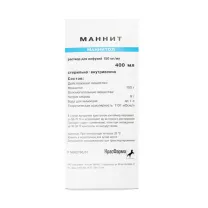 Маннит раствор д/инфузий 150мг/мл, 400мл
