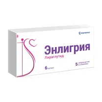 Энлигрия раствор д/п/к введ. 6мг/мл, 3мл №5