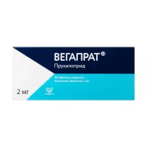 Вегапрат таблетки покрыт. п/о 2мг, №30