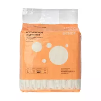 Beside подгузники  одноразовые для взрослых L ночные, принт "космос", №11