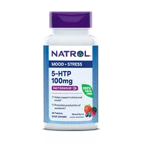 Natrol 5-гидрокситриптофан (5-HTP) таблетки 100мг, №30