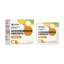 Vitascience Аскорбиновая кислота порошок д/приема внутрь со вкусом апельсина, №10