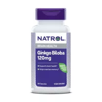 Natrol Гинкго билоба капсулы 120мг, №60