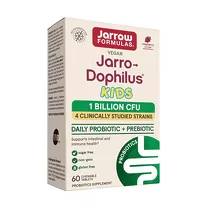 Jarrow Formulas Джарро-Дофилус Кидс таблетки жевательные со вкусом малины 1 млрд. КОЕ, №60