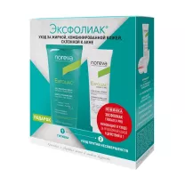 Noreva Exfoliac набор Global X-Pro крем против несовершенств+мягкий очищающий гель, (30мл+100мл)