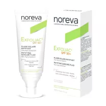 Noreva Exfoliac эмульсия солнцезащитная матирующая SPF50+, 40мл