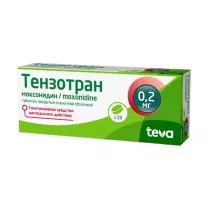 Тензотран Тева таблетки покрыт. п/о 0.2мг, №28 Меркле Гмбх