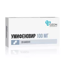 Умифеновир капсулы 100мг, №20 Озон