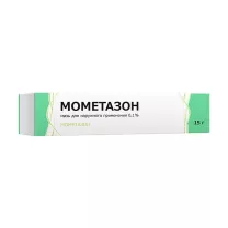 Мометазон мазь д/наружн. прим. 0,1% , 15г