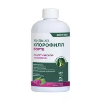 Хлорофилл форте жидкий раствор д/приема внутрь со вкусом малины и мяты, 450мл