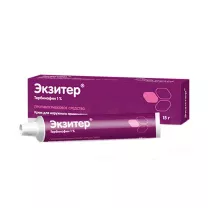 Экзитер крем д/наружн. прим. Озон 1%, 15г