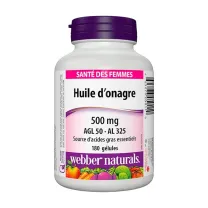 Webber Naturals Масло примулы вечерней капсулы, №180