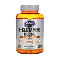 NOW L-глутамин капсулы 1000мг, №120