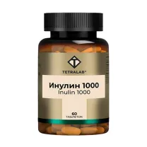 Tetralab Инулин пребиотик таблетки 1000мг, №60
