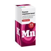 Калия перманганат Реневал порошок д/пригот. р-ра д/местн. и наружн. прим., 15г Обновление Пфк