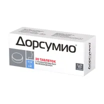 Дорсумио таблетки с пролонг. высвоб. 15мг+6мг, №30