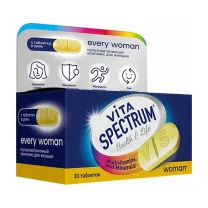 Vitaspectrum Мультивитамины для женщин на каждый день таблетки, №30