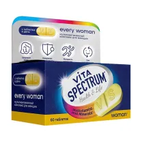Vitaspectrum Мультивитамины для женщин на каждый день таблетки, №60