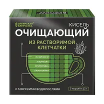 Сибирская клетчатка кисель очищающий 12г, №5