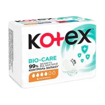 Kotex Bio Care Normal прокладки, №8